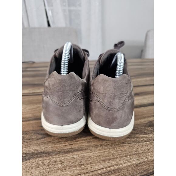 Ecco Danish Design Brown Suede Leather Lace Up Casual Shoes Women's 9 Eu 40 - Picture 6 of 12